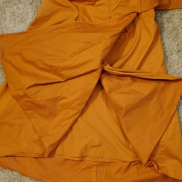 Antonio Melani Women High Low Golden Oak Skirt Size 12 - Picture 7 of 12